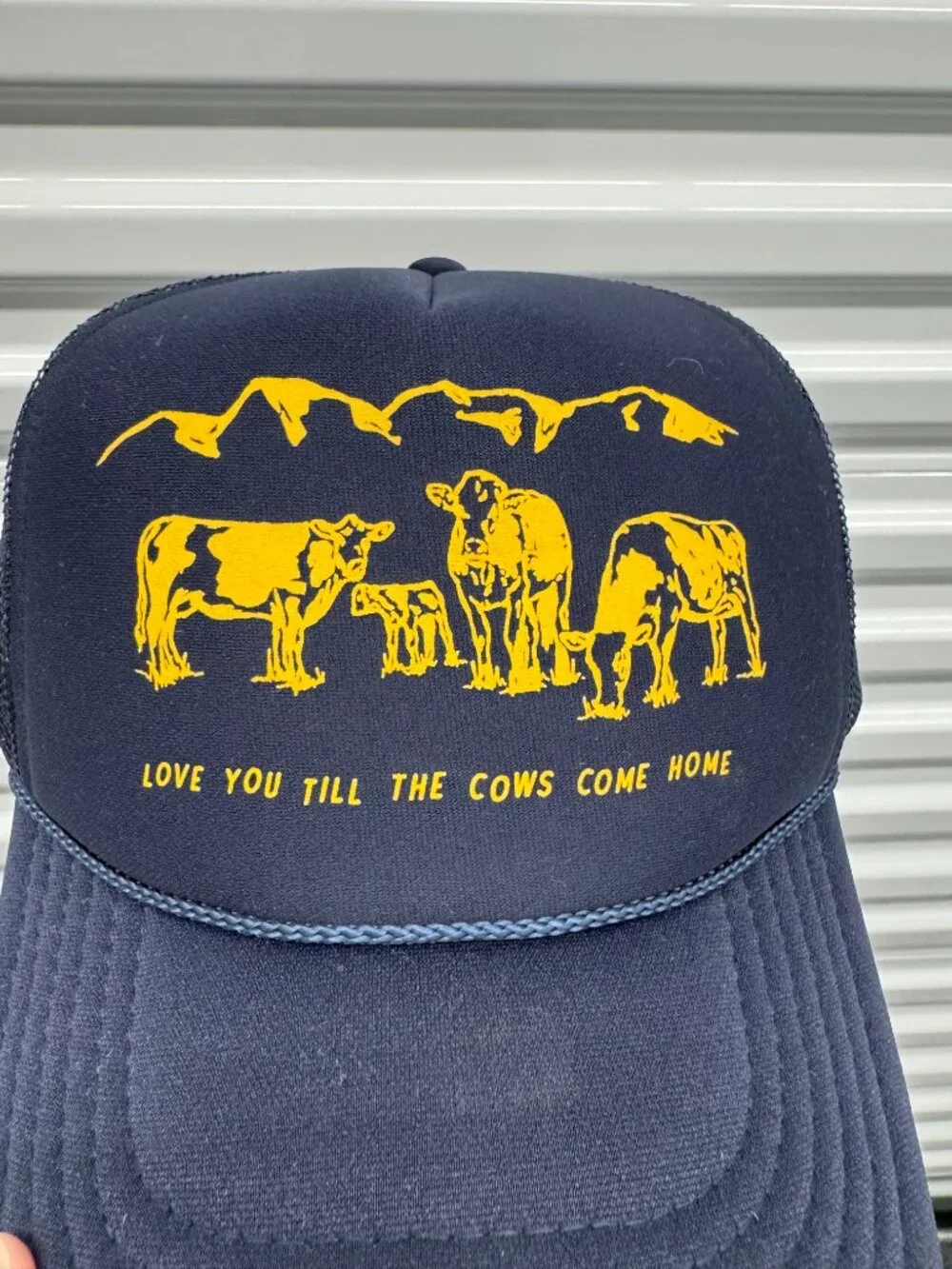 Love You Till the Cows Come Home Trucker Hat